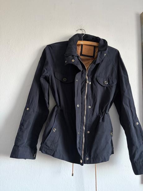 Massimo dutti old money style jacket bunda tmavomo, l