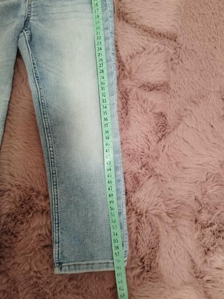 Rifle na traky, denim,104