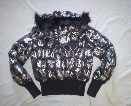 Luxusna zimna bundicka s kapuckou ed hardy vel.s, ed hardy,s
