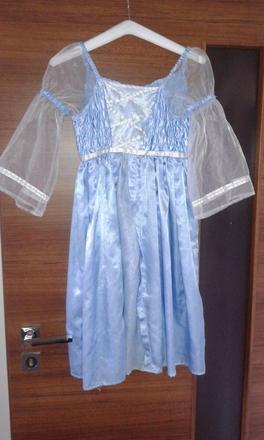 Šaty princezná alebo ľadové kráľovstvo,