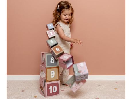 Little dutch kocky komín 10 ks kvety a motýle, 