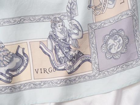 Luxusná hodvábna šatka, l