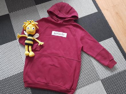 Predľžená mikina, reserved,128