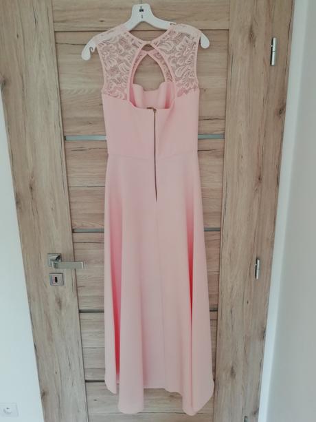 Marhuľkové asymetrické šaty xs, s s bolerkom, s