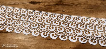 Krajka - 190 mm - biela, 