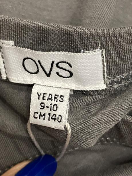 Dievčenské legíny tmavosivé ovs (9-10 r.), ovs,140