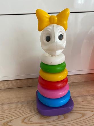 Kužel káčer - vkladanie kruhov podla velkosti, 