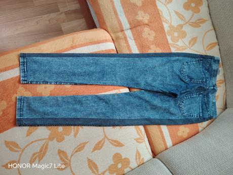 Riflove legíny 2ks, h&m,146