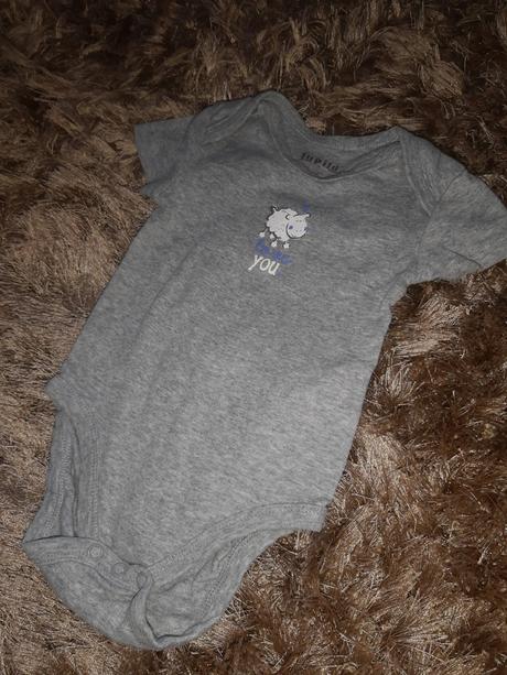 Balík detských body s krátkym rukávom - letné veci, 68–80