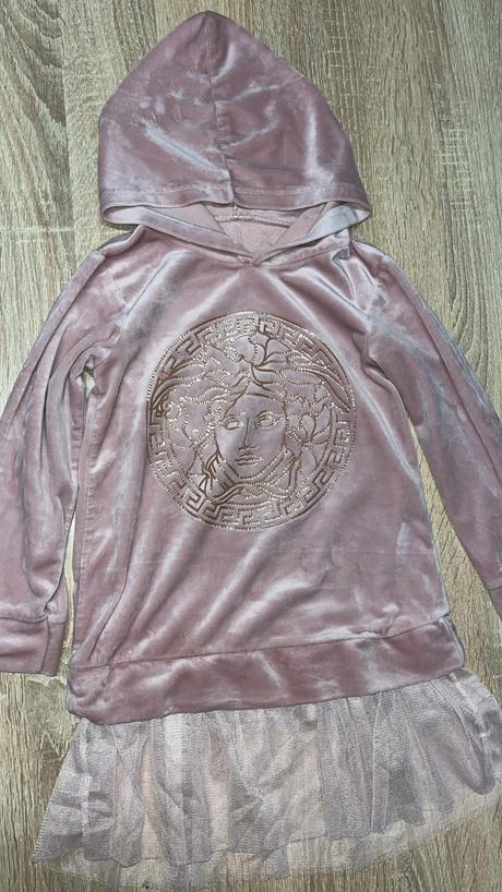 Zamatová mikina, 128