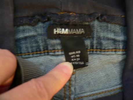 Tehotenske ryfle h&m, h&m,38