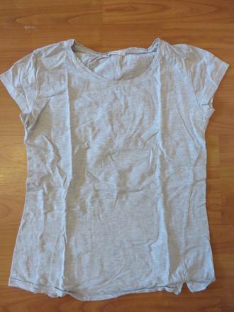 Šedé obyčajné tričko - veľ. m - caliope, m