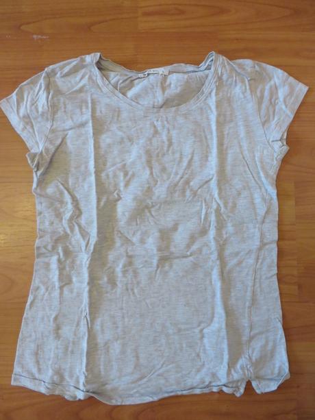 Šedé obyčajné tričko - veľ. m - caliope, m