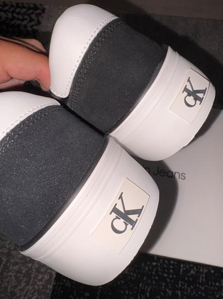 Tenisky calvin klein v.37 čierne s visačkou, 37