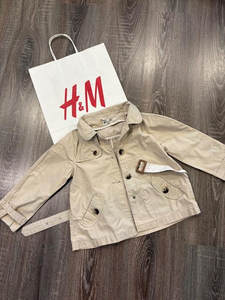 H&m dievcensky trenčkot na 5-6 rokov, h&m,110
