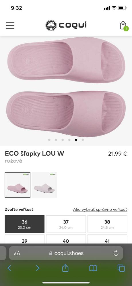 Coqui dámske šľapky lou eco, coqui,36