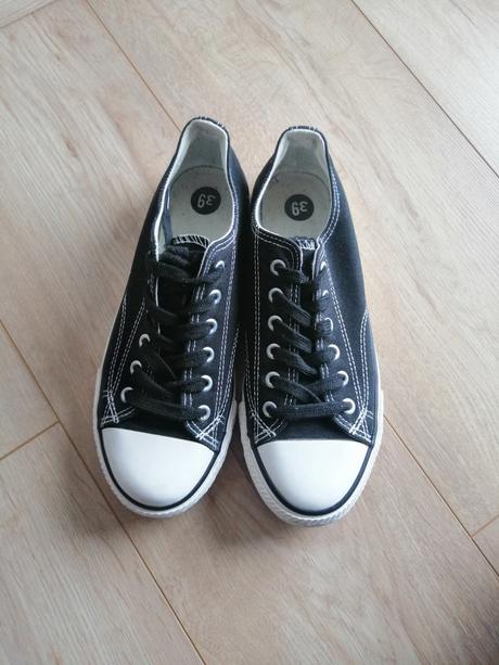 Dámske čierne tenisky, 39