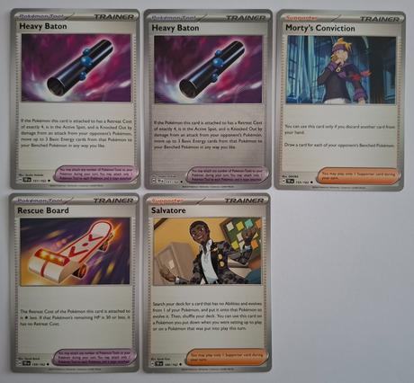 Pokémon karty "temporal forces" (6), 