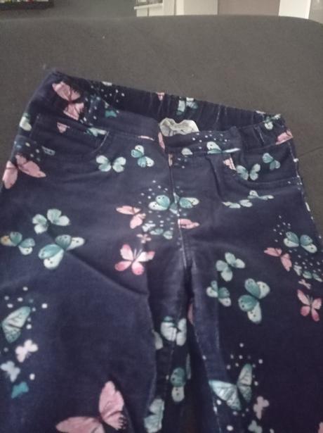 Elastické nohavice h&m134, h&m,134
