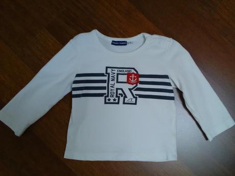 Hrubšie tričko 12m, original marines,74