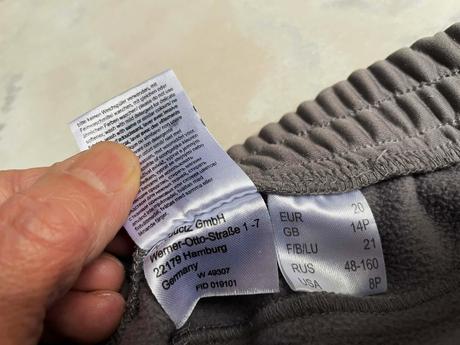 Zateplené tepláky, m