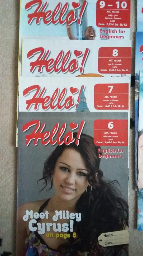 Časopisy hello,