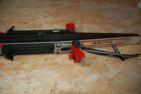 Lyze artis monzun 140cm s viazanim a poistkou aby, 140-149 cm