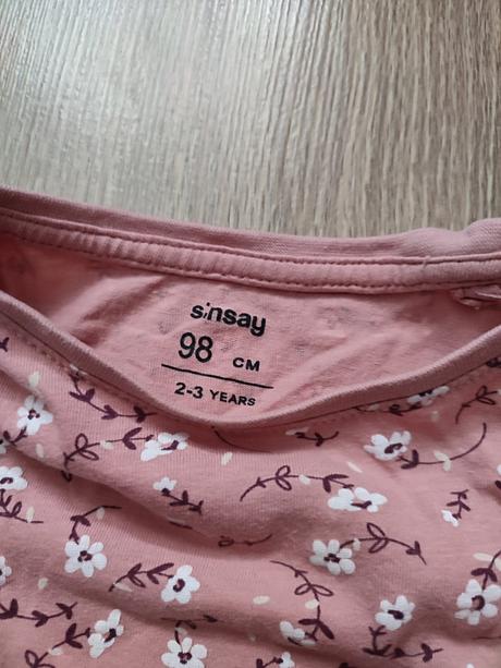 Tričko s dlhým rukávom, sinsay,98