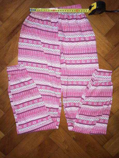 Ružové dievčenské mackové pyžamko, 158