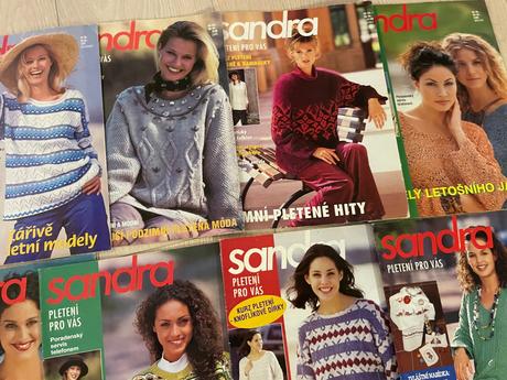 Časopis sandra 12 ks,