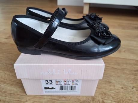 Topanky, baleriny, slavnostne, lakovky, nelli blu,33