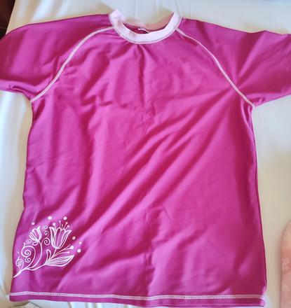 Plavkové neoprénové tričko, 164