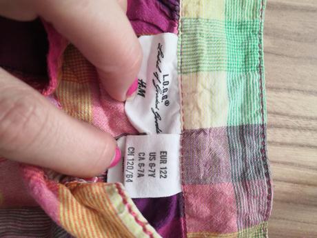 Overal 122 128 dievca leto hm, h&m,122