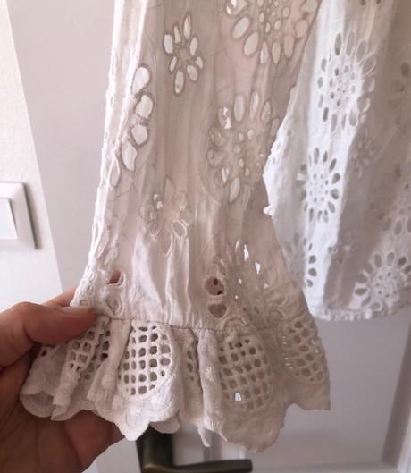 Biela madeirová blúzka zara, xs/34, zara,xs