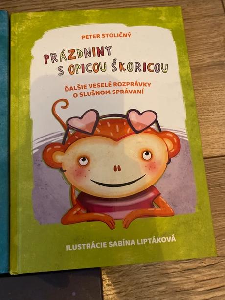 Knihy opica skorica sada, 
