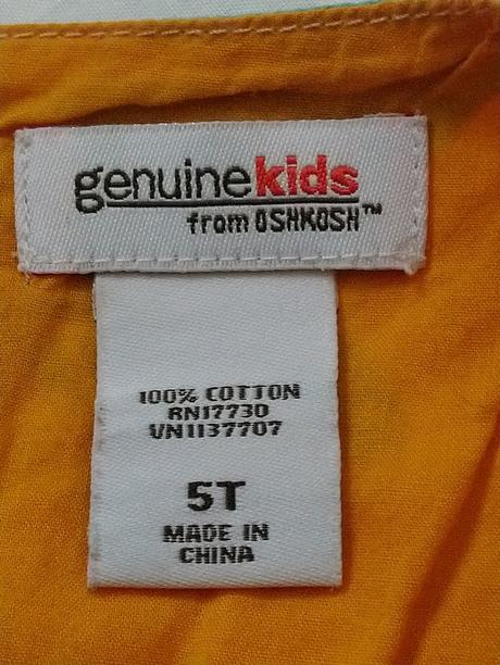 Dievčenské šaty s farebným vzorom, genuine kids, 116