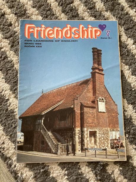 Staré časopisy friendship 4ks, 