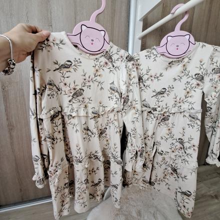 Šaty newbie sýkorky pre dvojičky, newbie,116