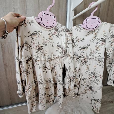 Šaty newbie sýkorky pre dvojičky, newbie,116