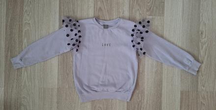 Mikina bledofialova, 122