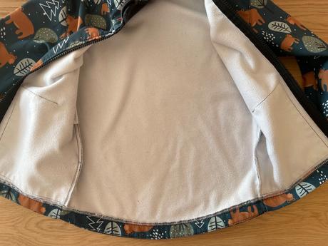 Softshellová bunda nosime kiwi 104/110, 104