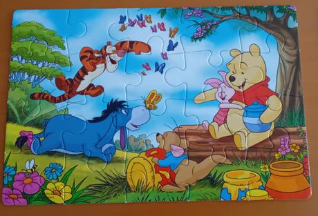 Puzzle disney winnie the pooh 4 v 1, 