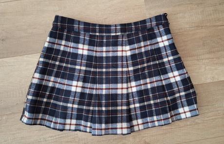 Teplá krátka sukňa, h&m,40