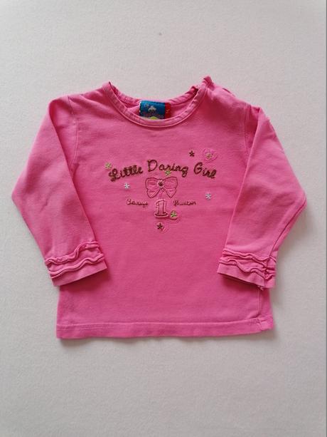 Ruzove tricko 80/86, topolino,86