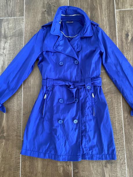 Modrý kabát, c&a,34