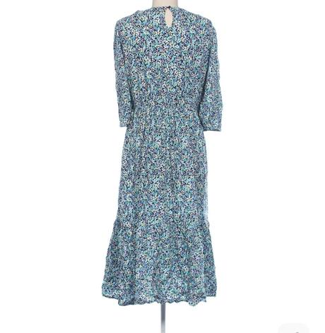 Modré viskózové šaty, m