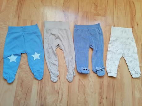 4x polodupačky, tepláčiky 68, 68