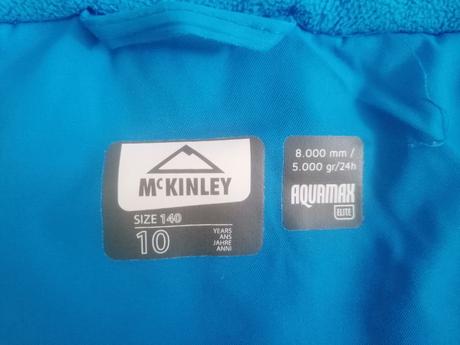 Zimná bunda v. 140, mckinley,140