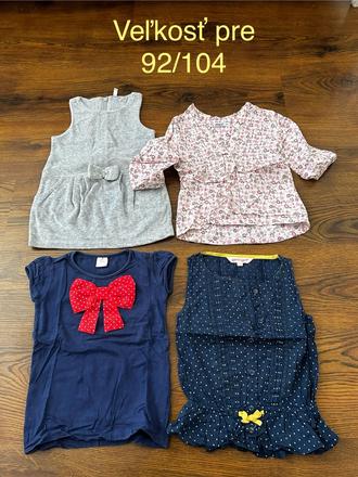 Šatky / kosielky / tricka, 86–98