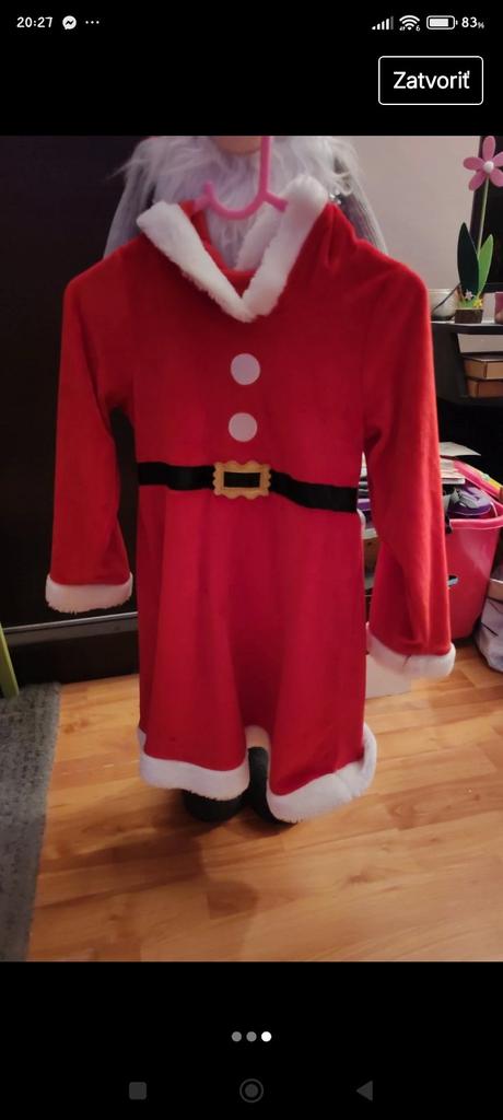 Vianocné, slávnostné saty pre 6-8 rocnu, bonprix,128